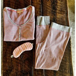Victoria Secret Pink and Gray Pajama set-Not For Sale